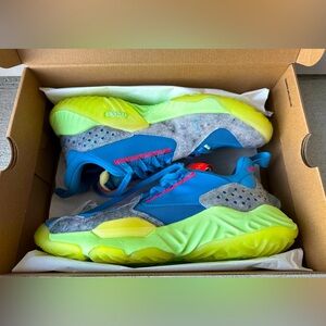 Air Jordan Jumpman Delta CZ7898400 Blue Beyond/Barely Volt Men's Size 11 VGC Box